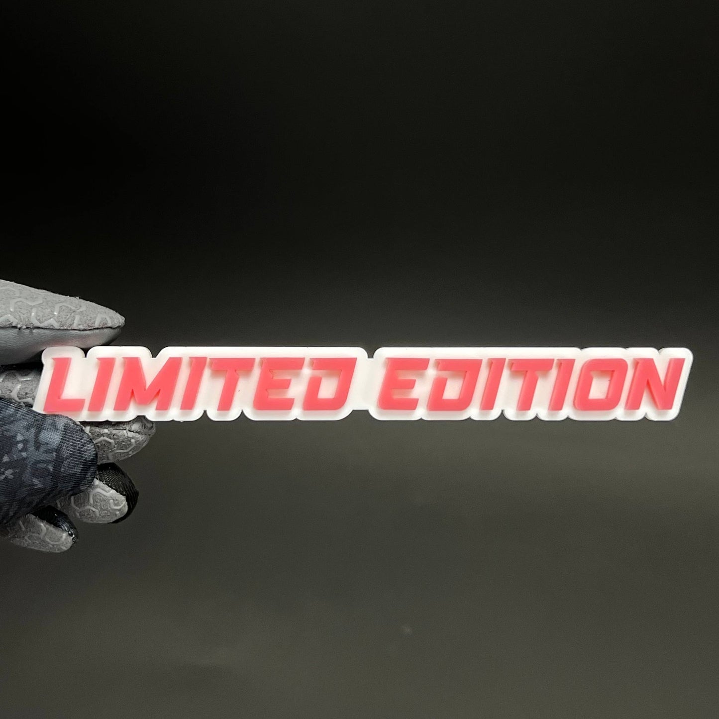 1PC LIMITED EDITION 3D Acrylic Badge - Car Truck Emblem Fender Sticker