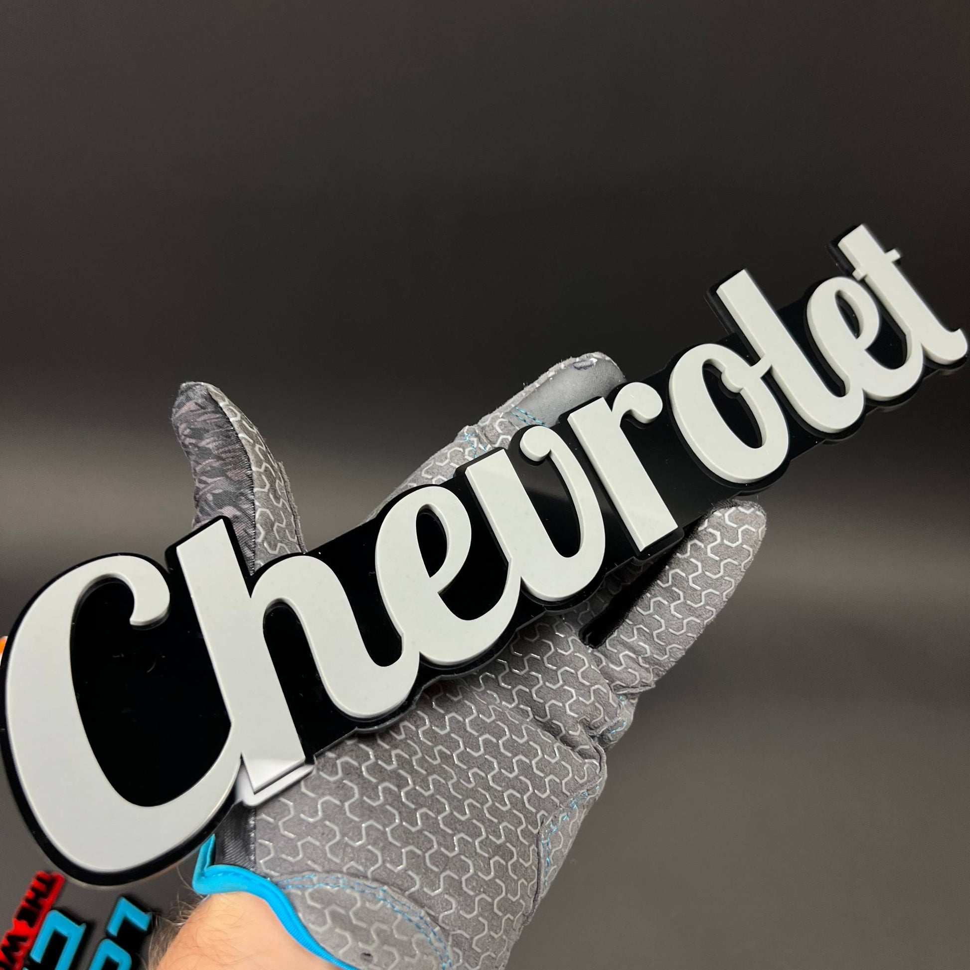 1PC Chevrolet 3D Acrylic Badge - Car Truck Emblem Fender Tailgate Trunk Sticker