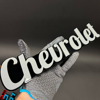 1PC Chevrolet 3D Acrylic Badge - Car Truck Emblem Fender Tailgate Trunk Sticker