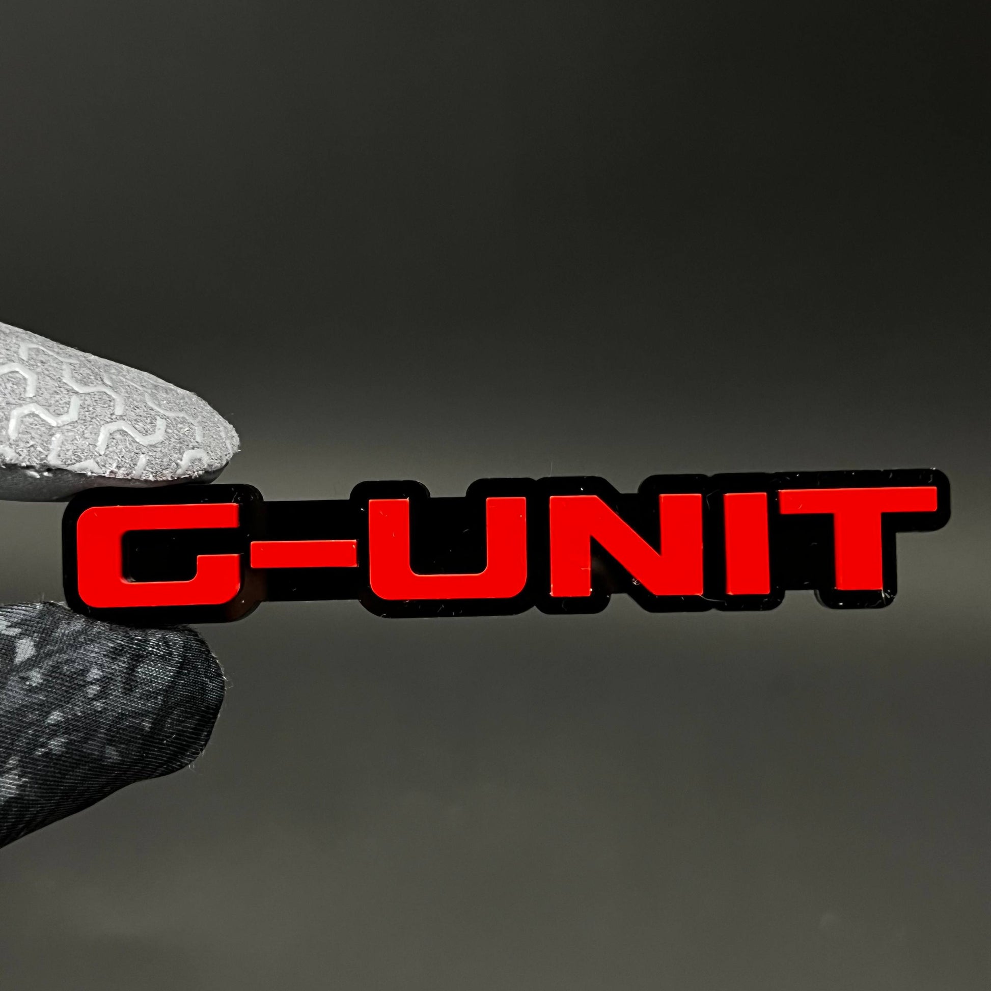 1PC G-UNIT 3D Acrylic Badge - Car Truck Emblem Fender Tailgate Trunk Sticker