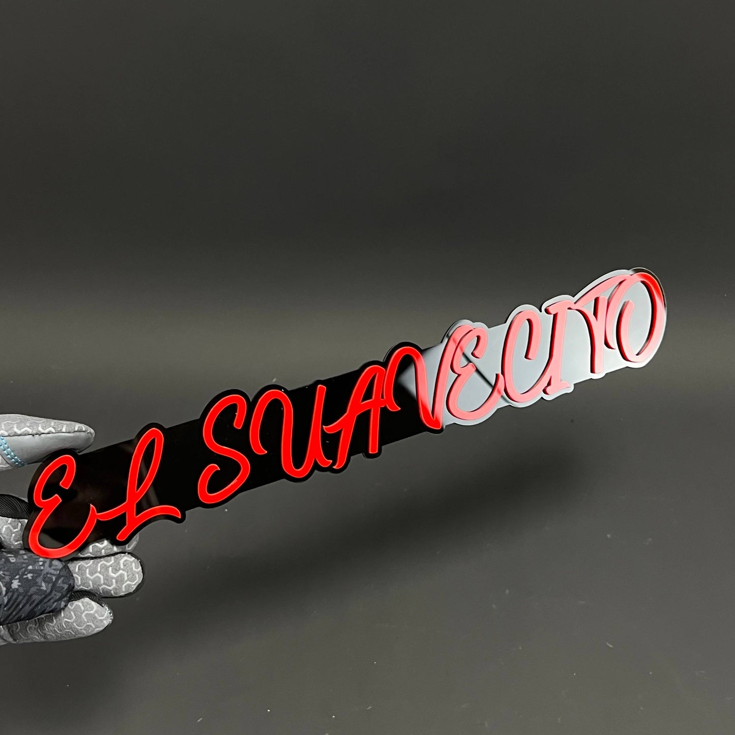 1PC EL SUAVECITO 3D Acrylic Badge - Car Truck Emblem Fender Sticker