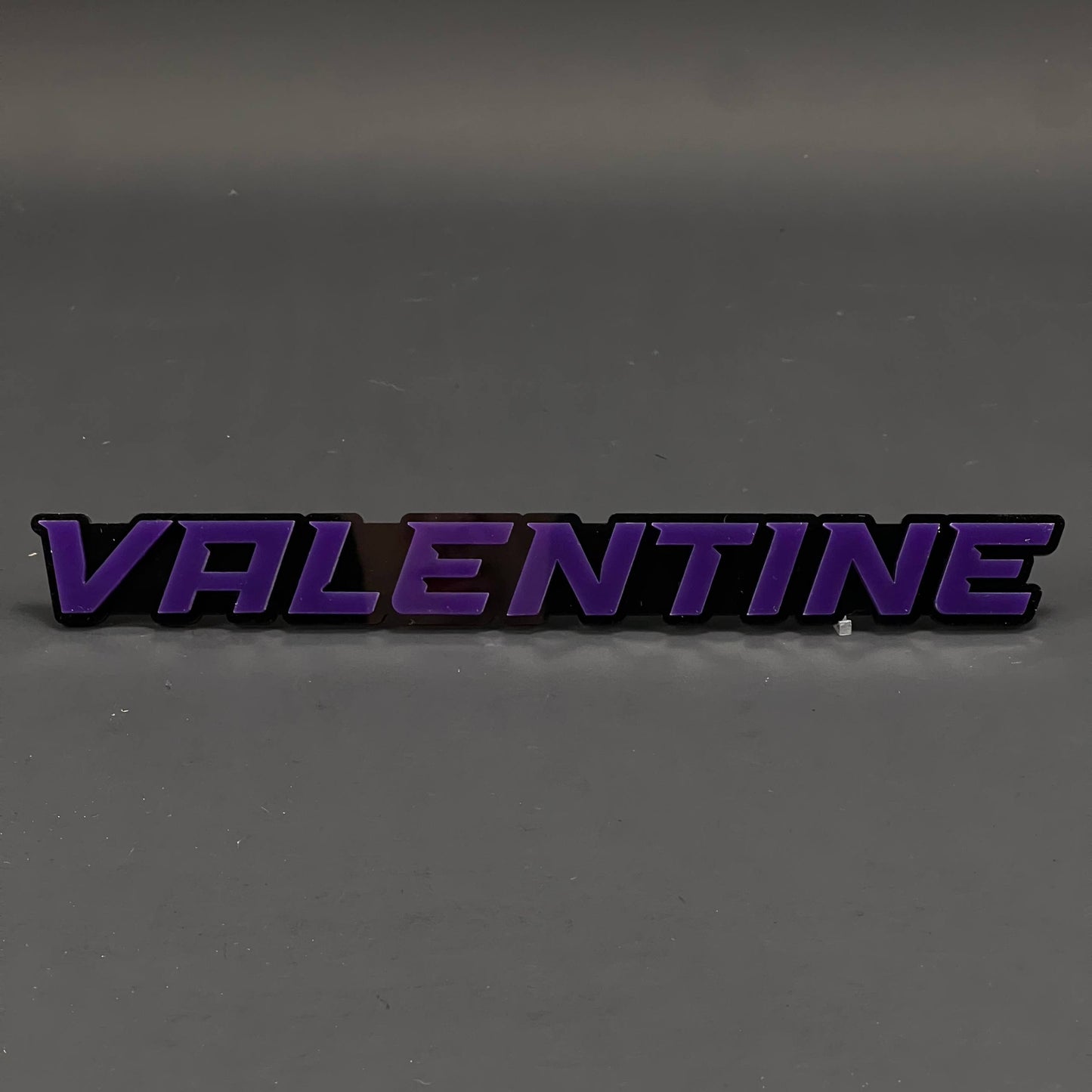 1PC VALENTINE 3D Acrylic Badge - Car Truck Emblem Fender Tailgate Trunk Sticker