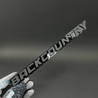 1PC BACKCOUNTRY 3D Acrylic Badge - Car Truck Emblem Fender Sticker