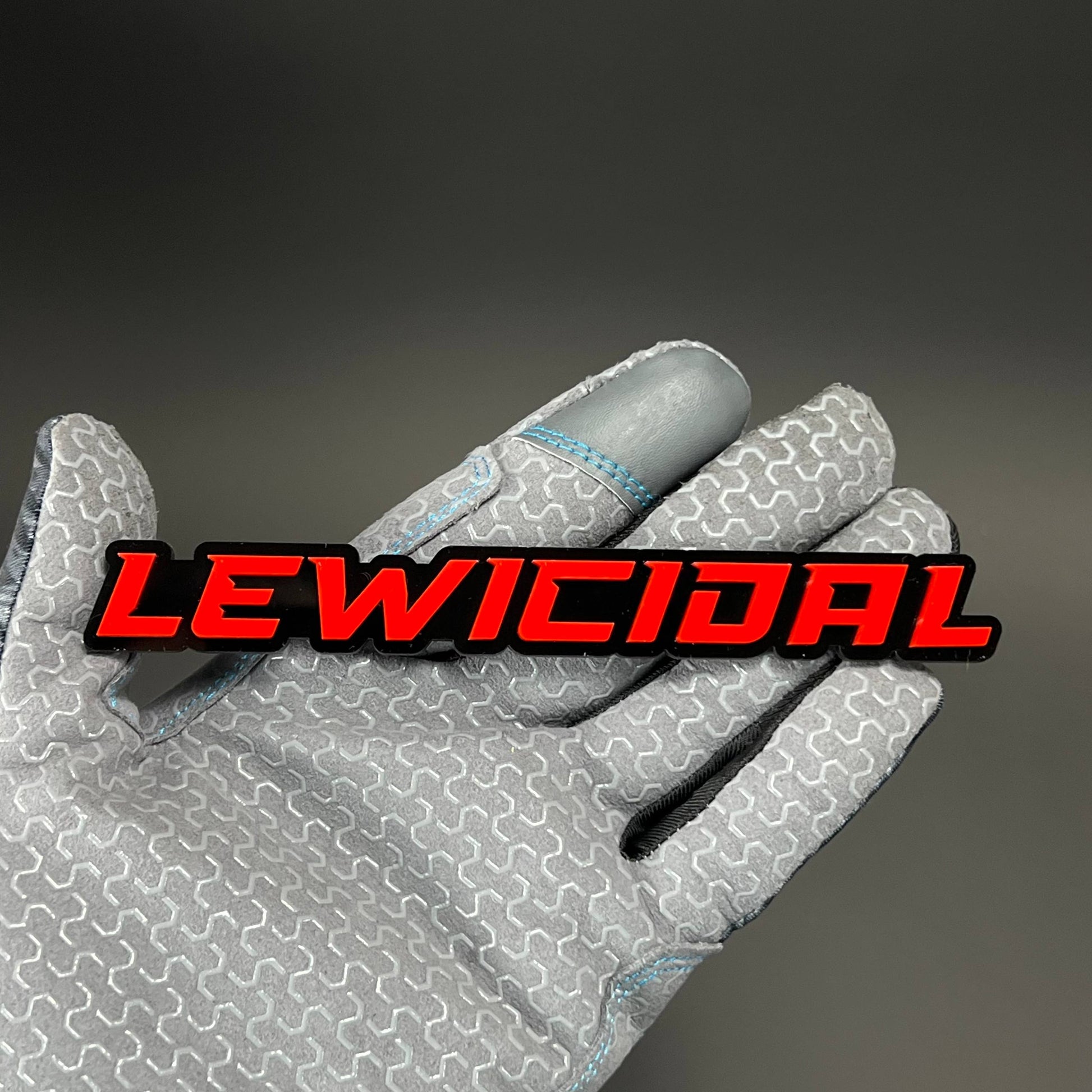 1PC LEWICIDAL 3D Acrylic Badge - Car Truck Emblem Fender Tailgate Trunk Sticker