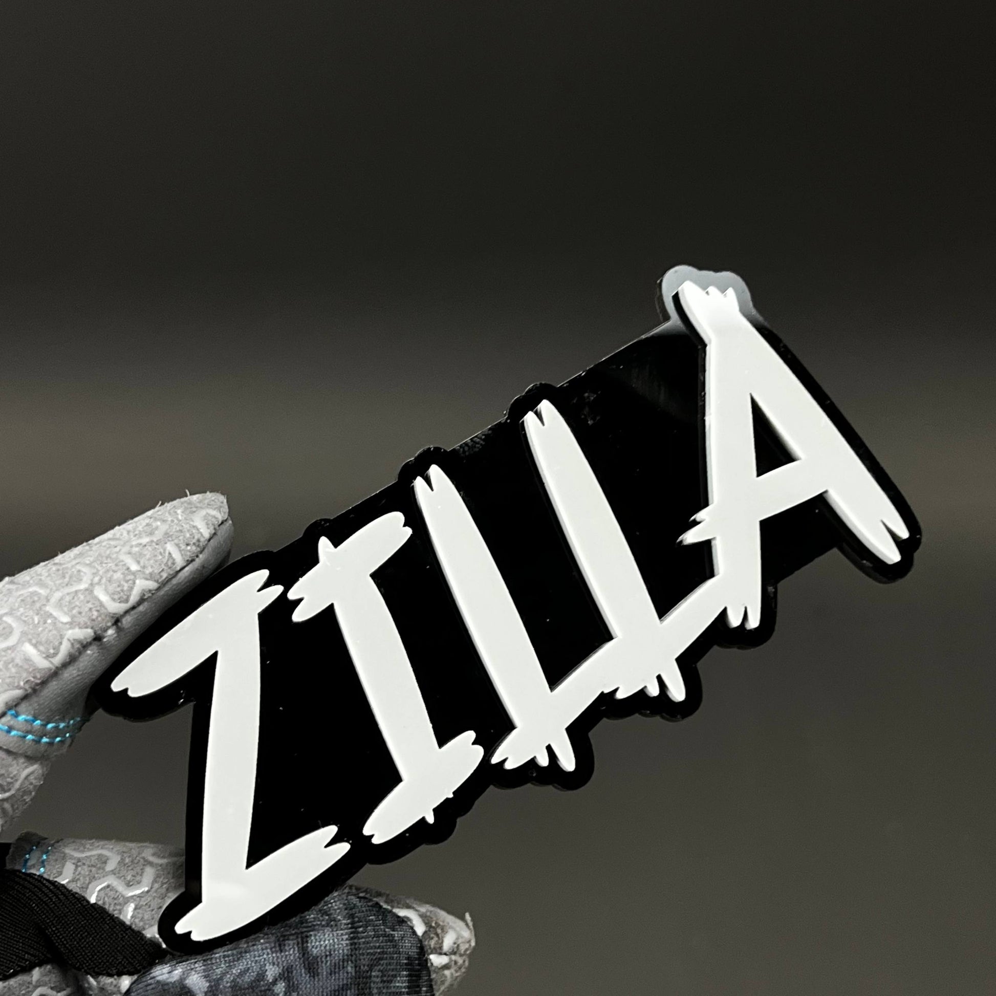 1PC ZILLA 3D Acrylic Badge - Car Truck Emblem Fender Tailgate Trunk Sticker