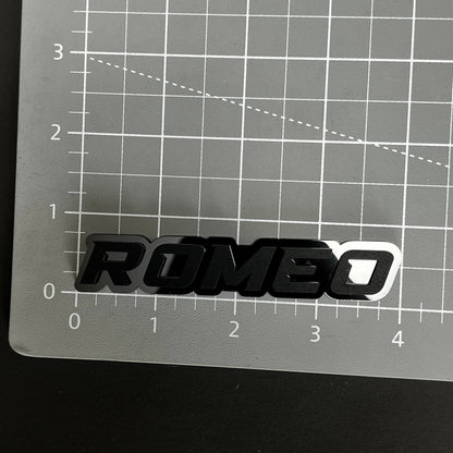 1PC ROMEO 3D Acrylic Badge - Car Truck Emblem Fender Tailgate Trunk Sticker