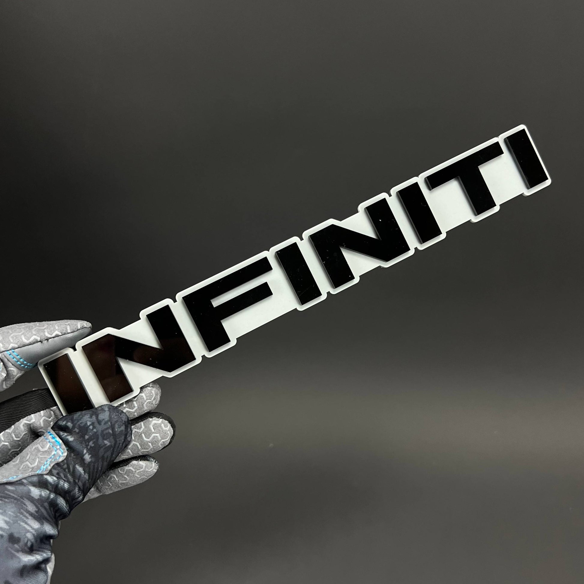1PC INFINITI 3D Acrylic Badge - Car Truck Emblem Fender Tailgate Trunk Sticker