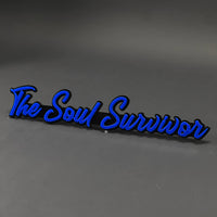 1PC The Soul Survivor 3D Acrylic Badge - Car Truck Emblem Fender Sticker