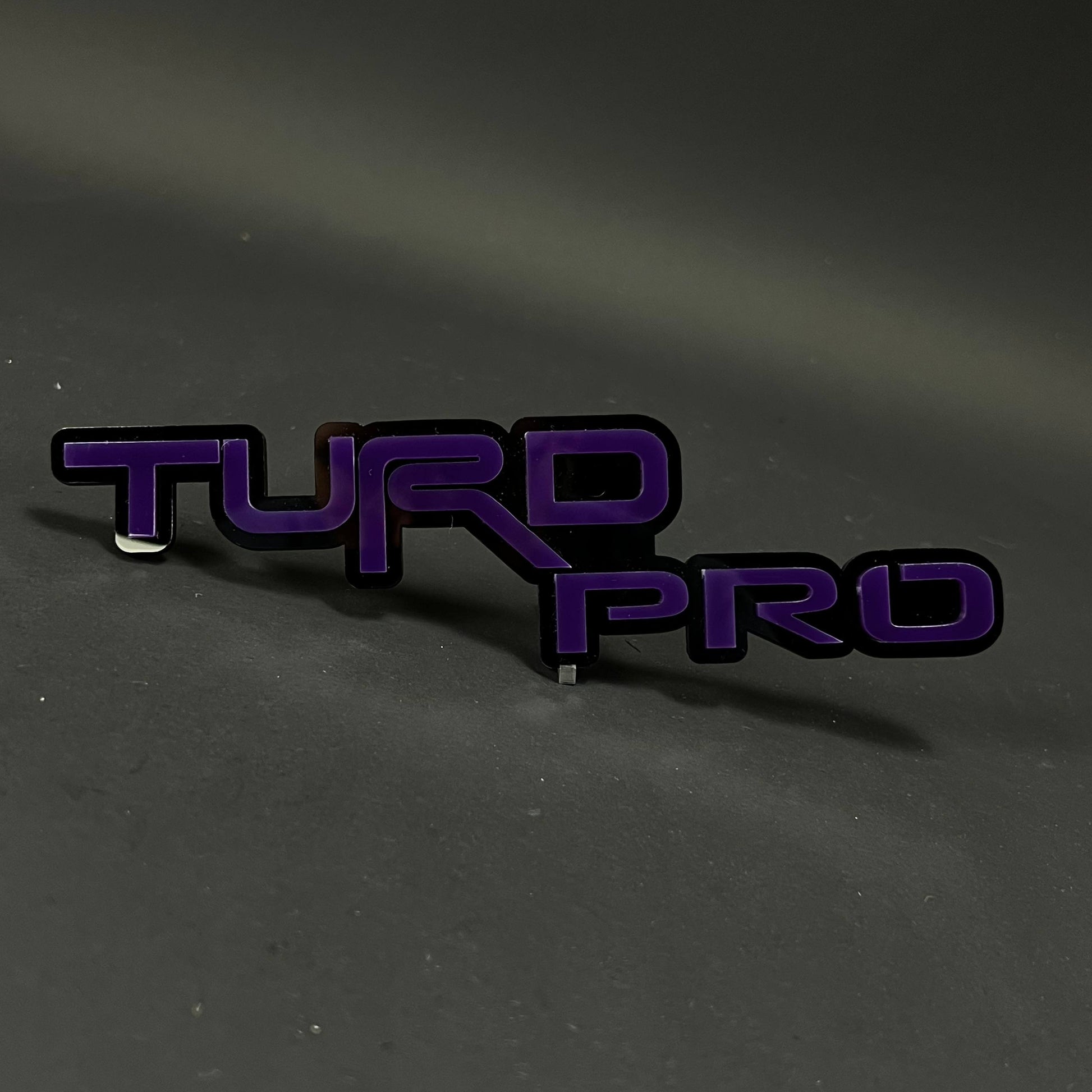 1PC TURD PRO 3D Acrylic Badge - Car Truck Emblem Fender Tailgate Trunk Sticker