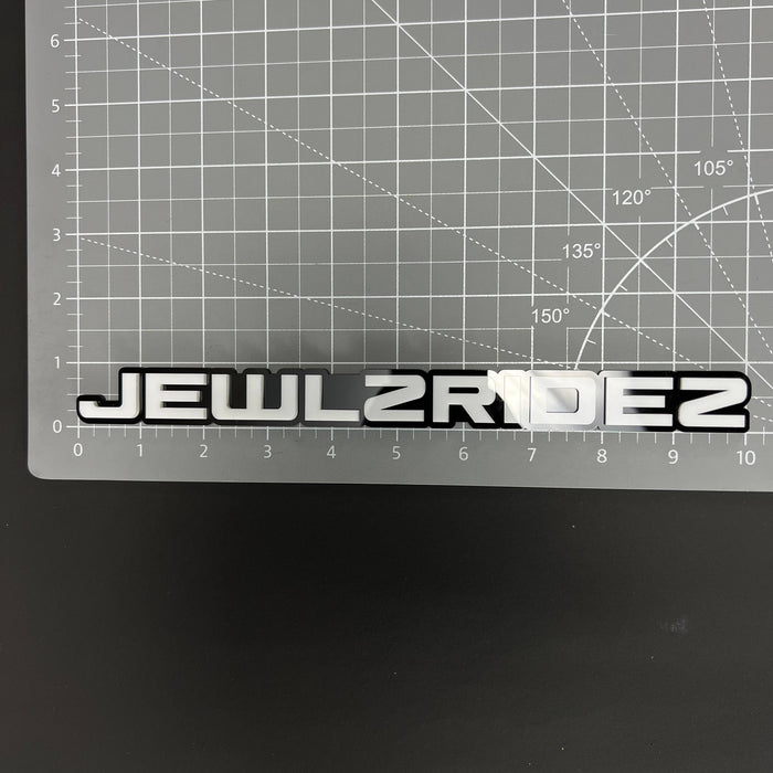 1PC JEWL2R1DEZ 3D Acrylic Badge - Car Truck Emblem Fender Tailgate Trunk Sticker