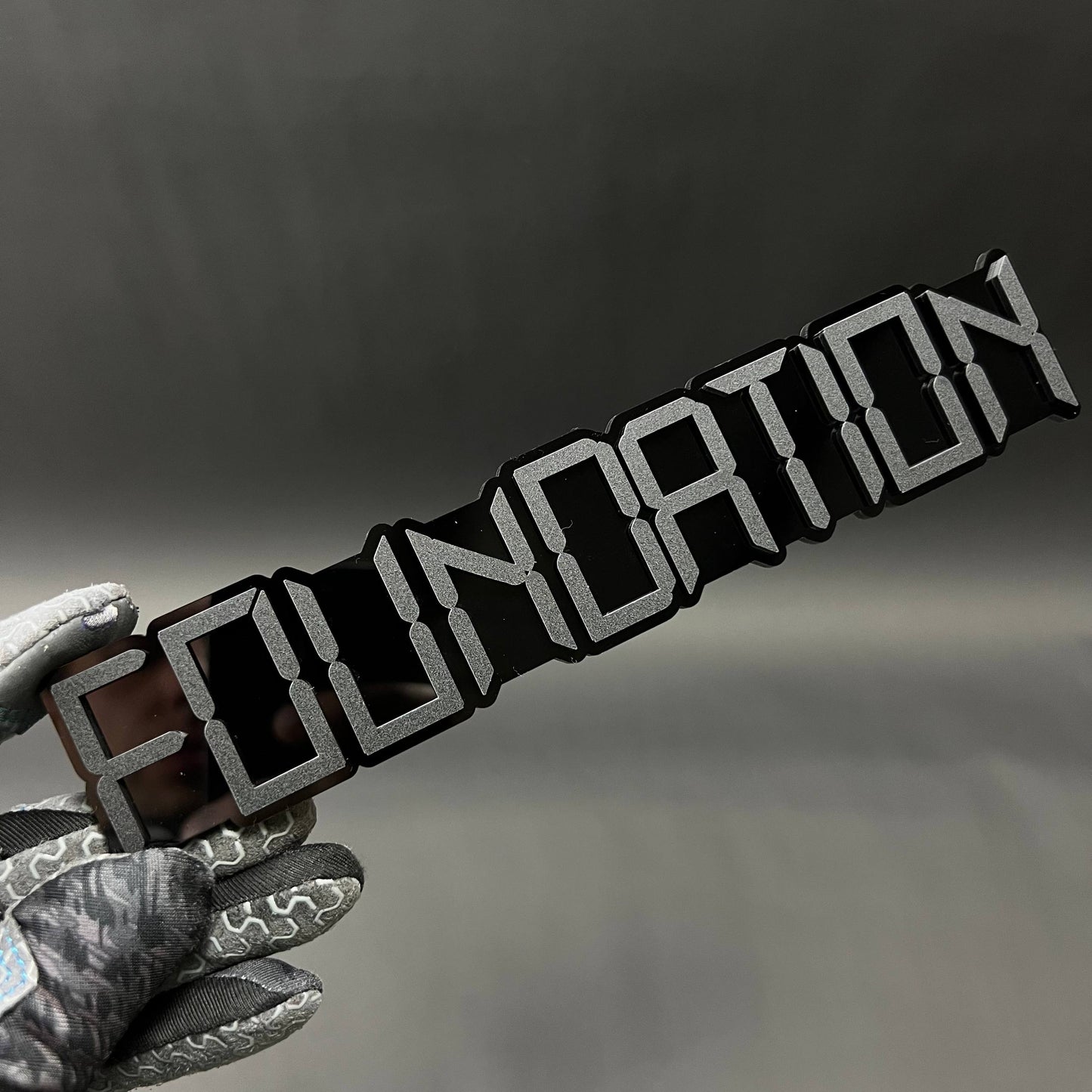 1PC FOUNDATION 3D Acrylic Badge - Car Truck Emblem Fender Tailgate Trunk Sticker
