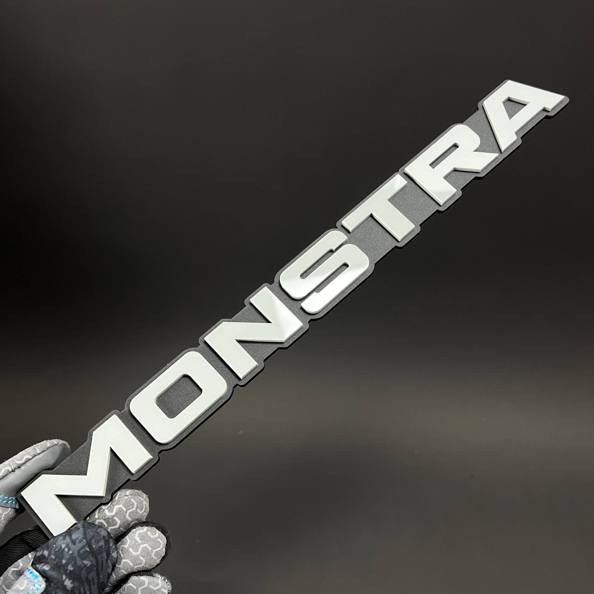 1PC MONSTRA 3D Acrylic Badge - Car Truck Emblem Fender Tailgate Trunk Sticker