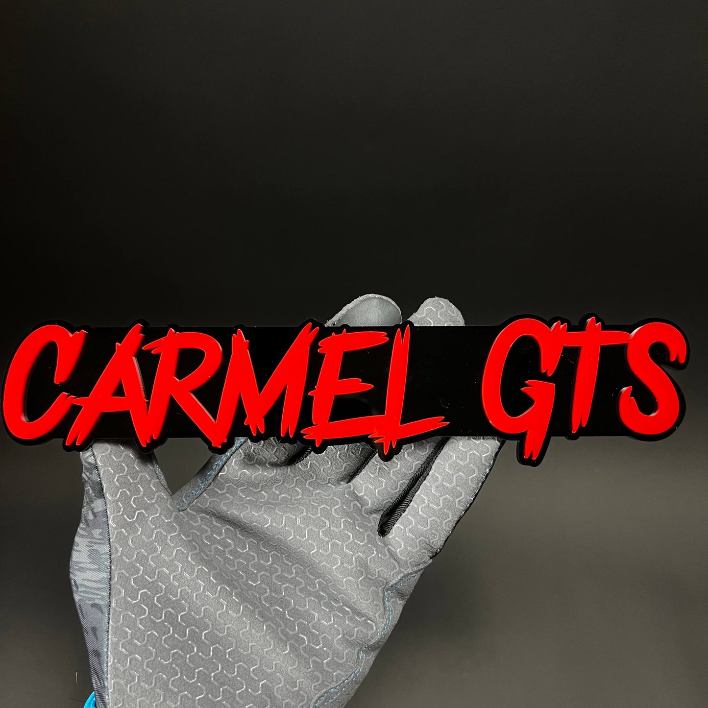 1PC CARMEL GTS 3D Acrylic Badge - Car Truck Emblem Fender Tailgate Trunk Sticker