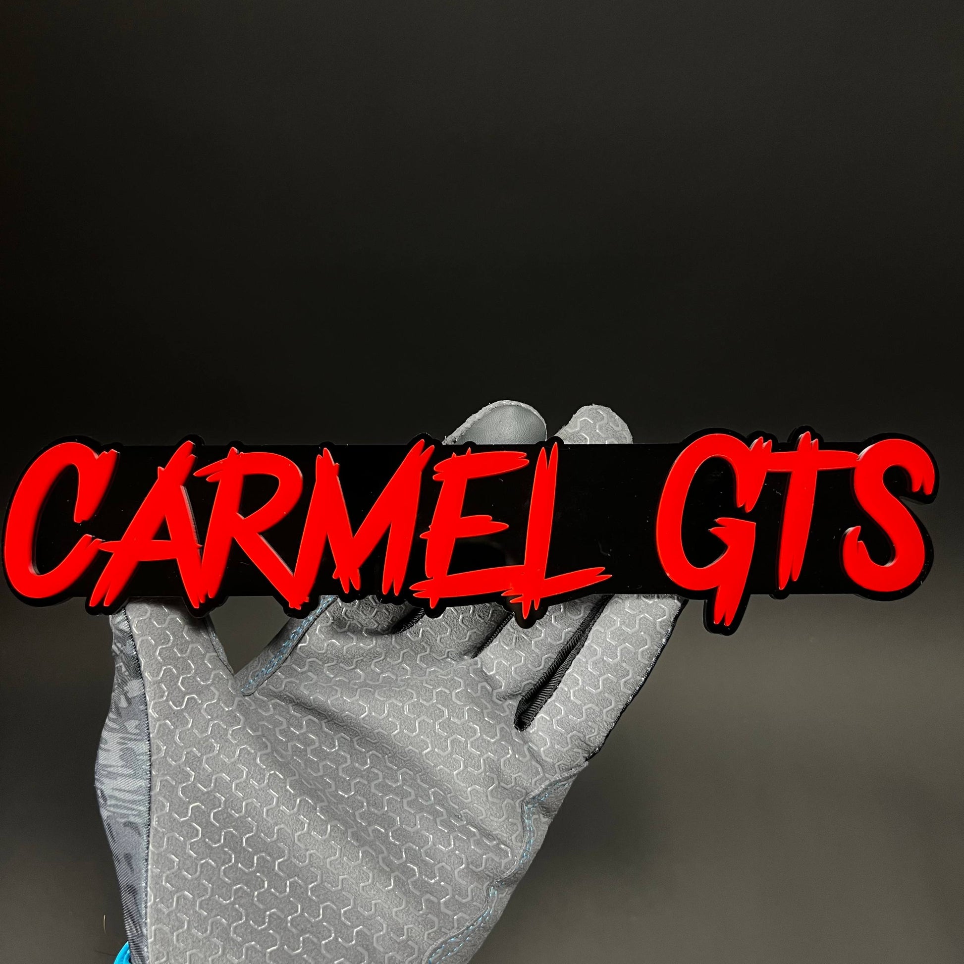 1PC CARMEL GTS 3D Acrylic Badge - Car Truck Emblem Fender Tailgate Trunk Sticker