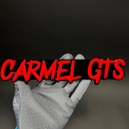 1PC CARMEL GTS 3D Acrylic Badge - Car Truck Emblem Fender Tailgate Trunk Sticker
