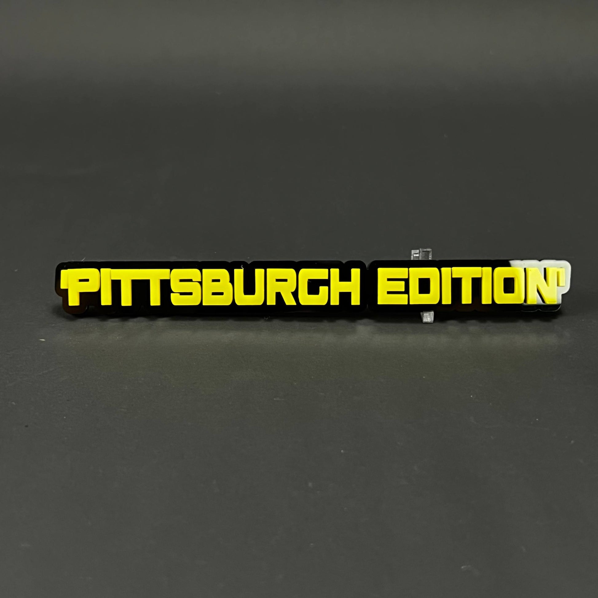 1PC PITTSBURGH EDITION 3D Acrylic Badge - Car Truck Emblem Fender Sticker