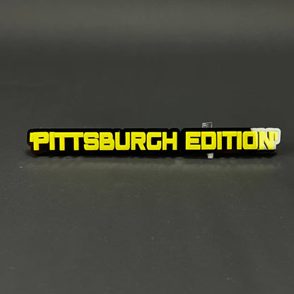 1PC PITTSBURGH EDITION 3D Acrylic Badge - Car Truck Emblem Fender Sticker