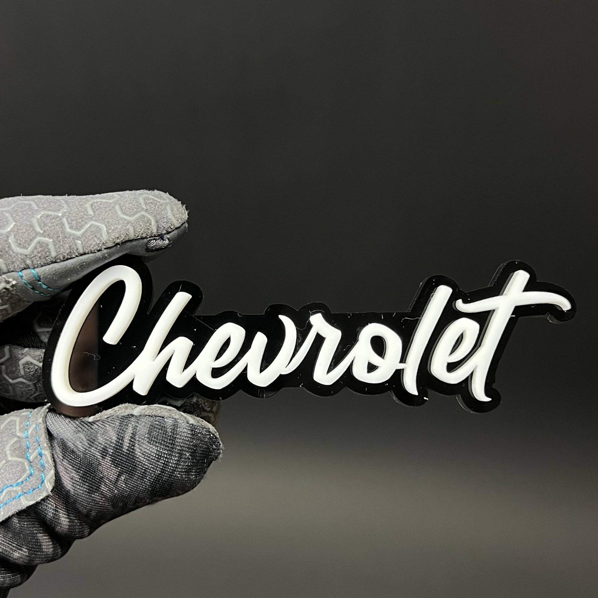 1PC Chevrolet 3D Acrylic Badge - Car Truck Emblem Fender Tailgate Trunk Sticker