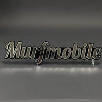 1PC Murfmobile 3D Acrylic Badge - Car Truck Emblem Fender Tailgate Trunk Sticker