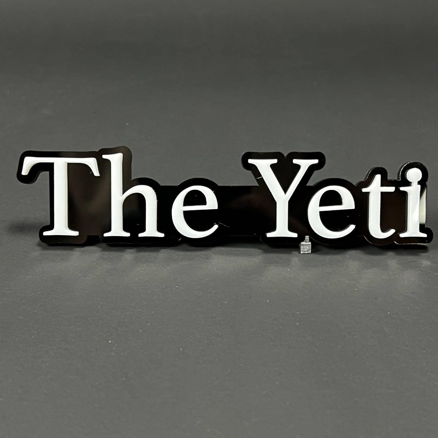 1PC The Yeti 3D Acrylic Badge - Car Truck Emblem Fender Tailgate Trunk Sticker