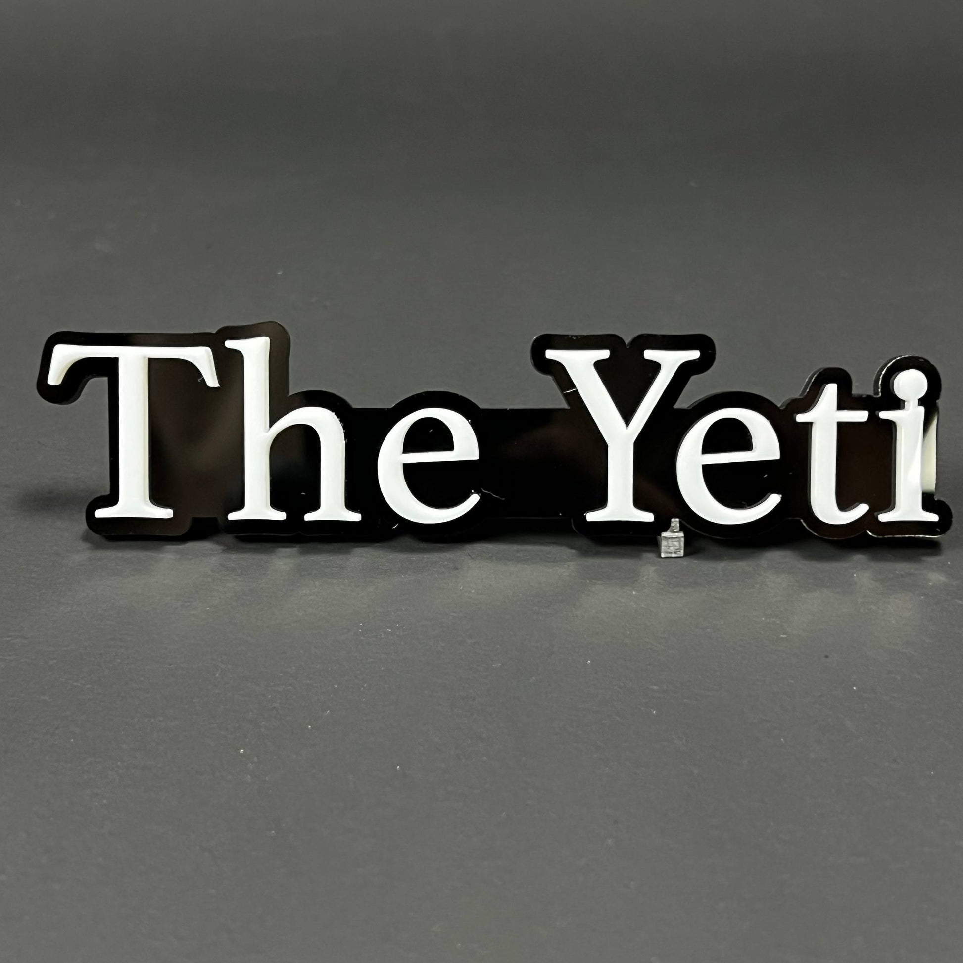1PC The Yeti 3D Acrylic Badge - Car Truck Emblem Fender Tailgate Trunk Sticker