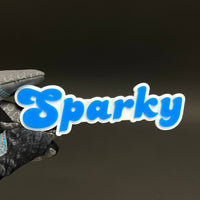 1PC Sparky 3D Acrylic Badge - Car Truck Emblem Fender Tailgate Trunk Sticker