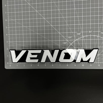 1PC VENOM 3D Acrylic Badge - Car Truck Emblem Fender Tailgate Trunk Sticker