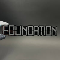 1PC FOUNDATION 3D Acrylic Badge - Car Truck Emblem Fender Tailgate Trunk Sticker