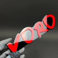 1PC VORO 3D Acrylic Badge - Car Truck Emblem Fender Tailgate Trunk Sticker