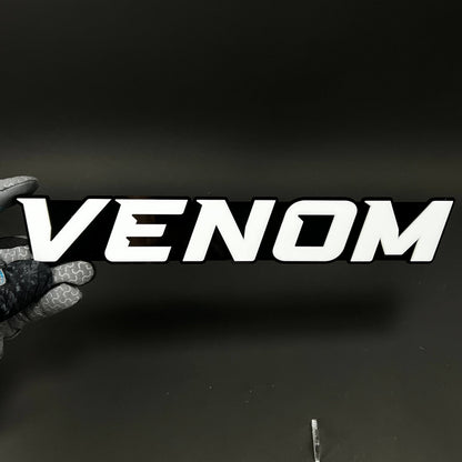 1PC VENOM 3D Acrylic Badge - Car Truck Emblem Fender Tailgate Trunk Sticker