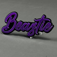 1PC Beastie 3D Acrylic Badge - Car Truck Emblem Fender Tailgate Trunk Sticker