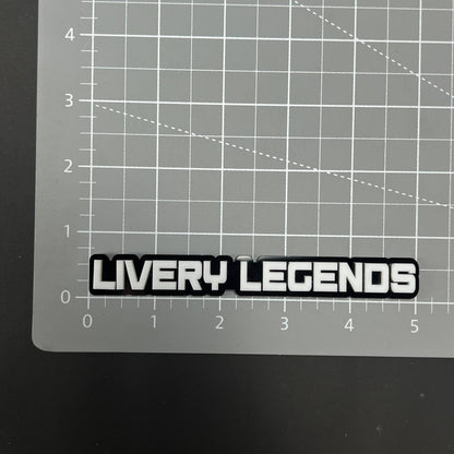 1PC LIVERY LEGENDS 3D Acrylic Badge - Car Truck Emblem Fender Sticker