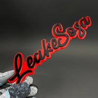 1PC LeakeSoya 3D Acrylic Badge - Car Truck Emblem Fender Tailgate Trunk Sticker