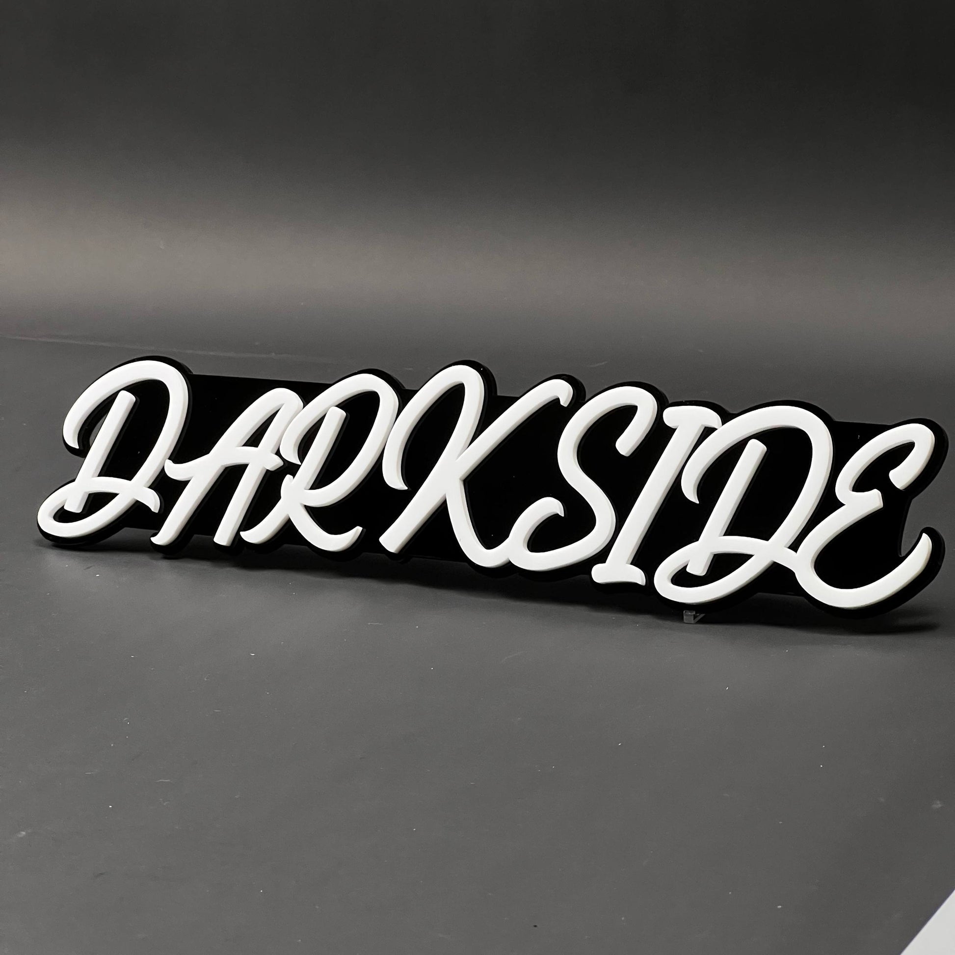 1PC DARKSIDE 3D Acrylic Badge - Car Truck Emblem Fender Tailgate Trunk Sticker