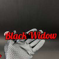 1PC Black Widow 3D Acrylic Badge - Car Truck Emblem Fender Sticker