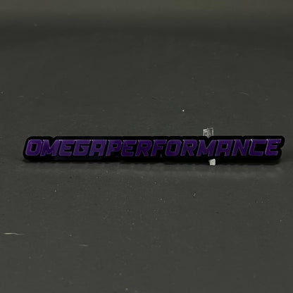 1PC OMEGAPERFORMANCE 3D Acrylic Badge - Car Truck Emblem Fender Sticker