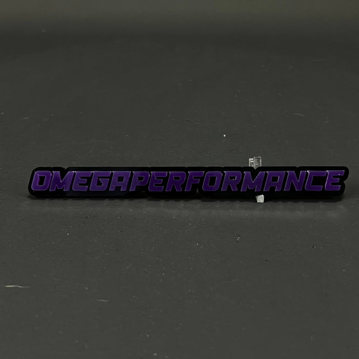 1PC OMEGAPERFORMANCE 3D Acrylic Badge - Car Truck Emblem Fender Sticker