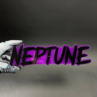 1PC NEPTUNE 3D Acrylic Badge - Car Truck Emblem Fender Tailgate Trunk Sticker