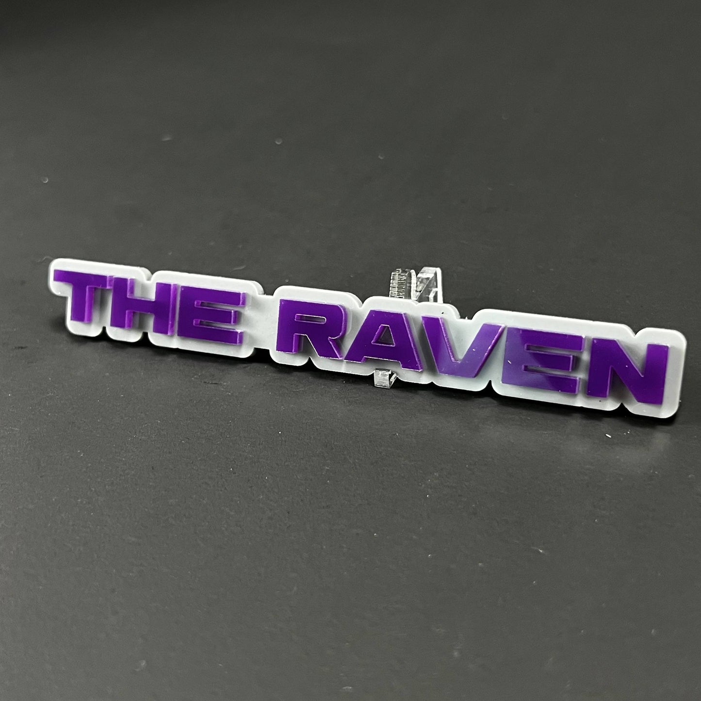 1PC THE RAVEN 3D Acrylic Badge - Car Truck Emblem Fender Tailgate Trunk Sticker