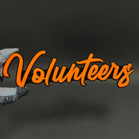1PC Volunteers 3D Acrylic Badge - Car Truck Emblem Fender Tailgate Trunk Sticker