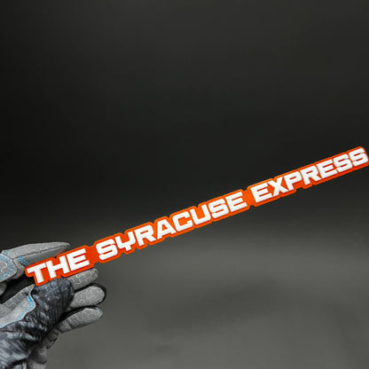 1PC THE SYRACUSE EXPRESS 3D Acrylic Badge - Car Truck Emblem Fender Sticker