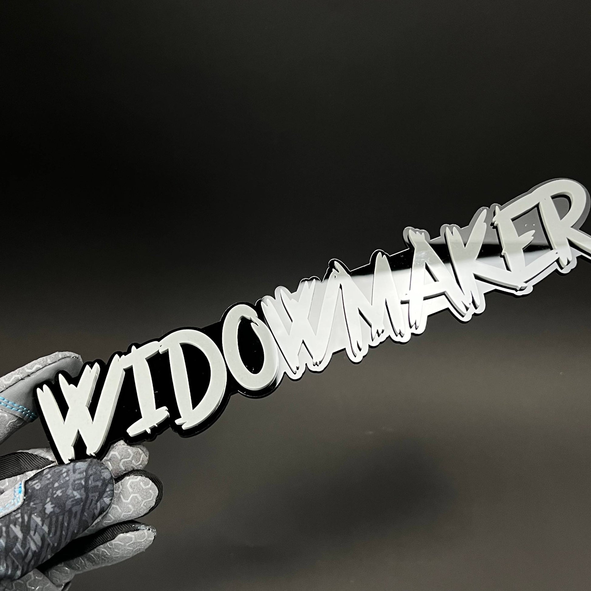 1PC WIDOWMAKER 3D Acrylic Badge - Car Truck Emblem Fender Tailgate Trunk Sticker