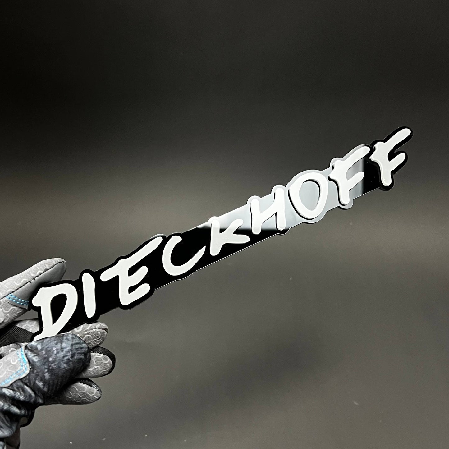 1PC DIECKHOFF 3D Acrylic Badge - Car Truck Emblem Fender Tailgate Trunk Sticker