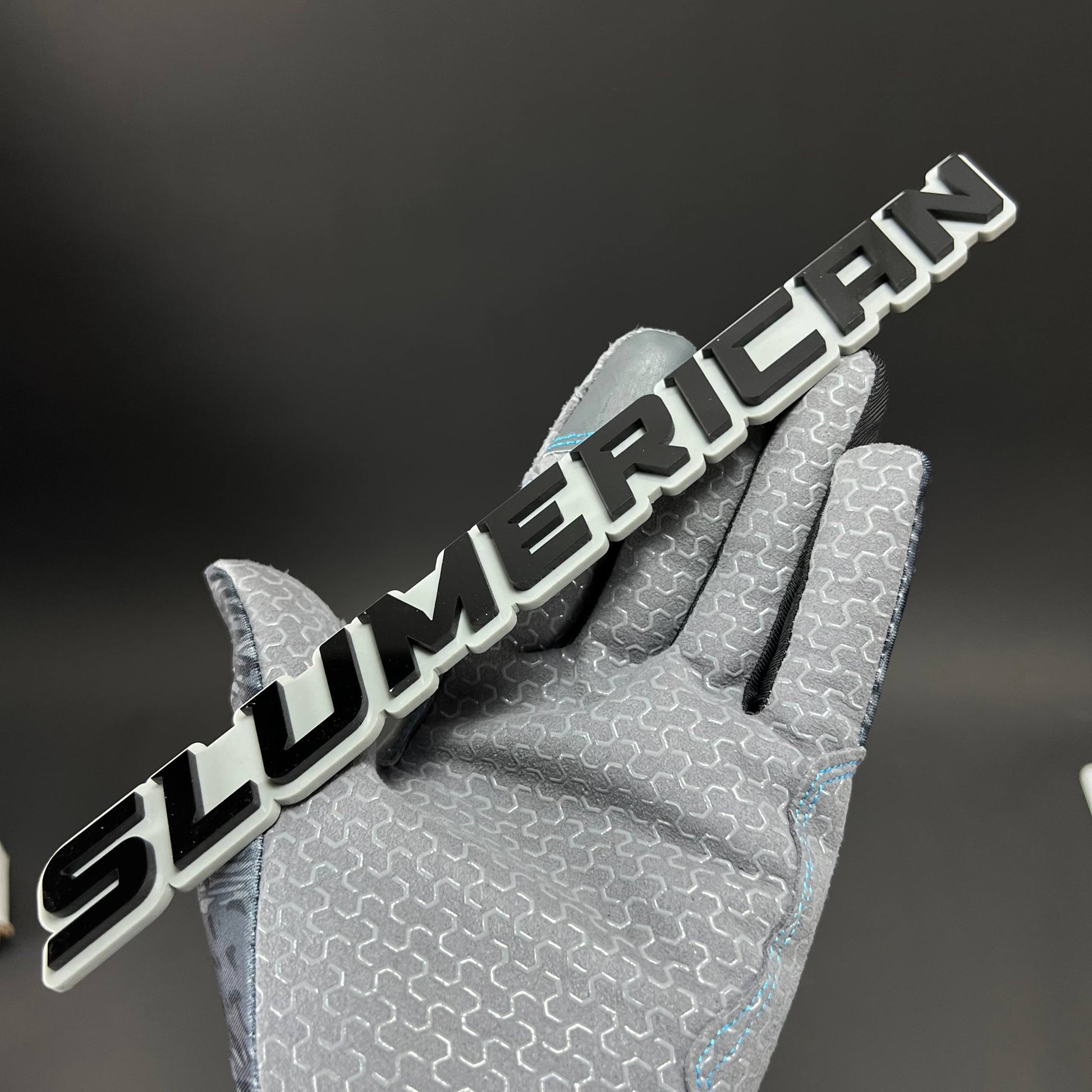 1PC SLUMERICAN 3D Acrylic Badge - Car Truck Emblem Fender Tailgate Trunk Sticker