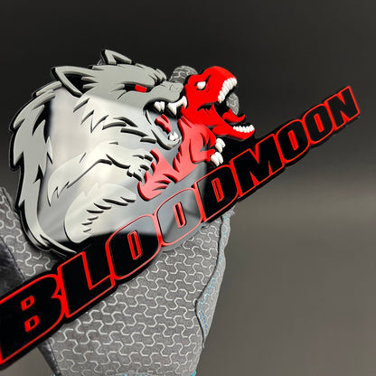 BloodMoon 3D Acrylic Badge - Car Truck Emblem Fender Tailgate Trunk Sticker