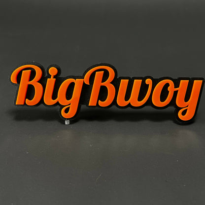 1PC BigBwoy 3D Acrylic Badge - Car Truck Emblem Fender Tailgate Trunk Sticker