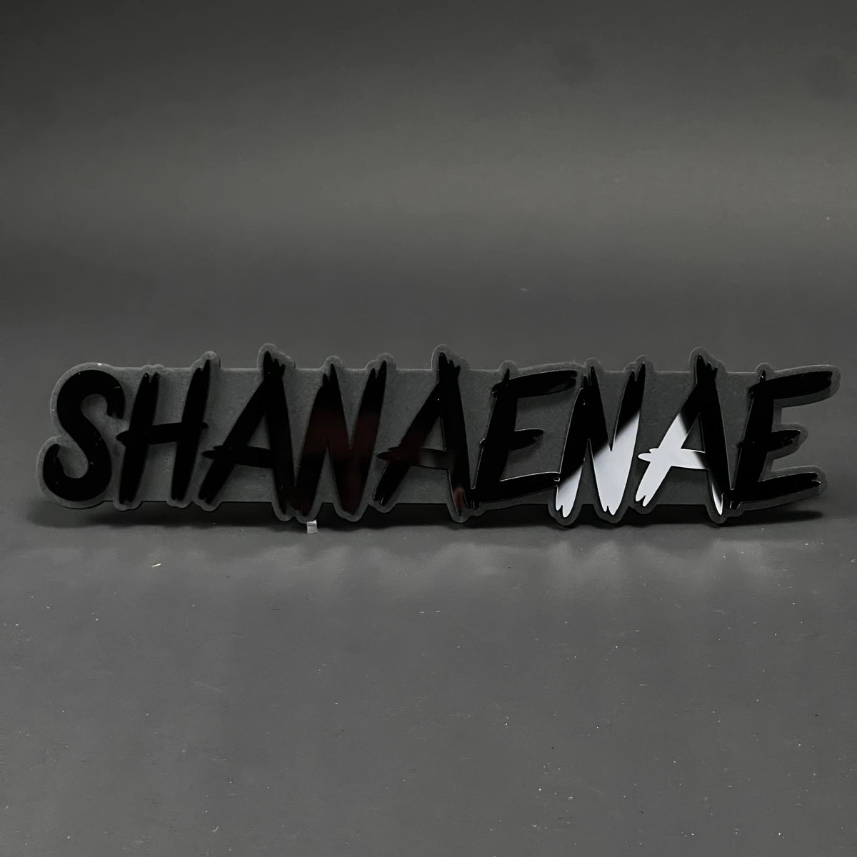 1PC SHANAENAE 3D Acrylic Badge - Car Truck Emblem Fender Tailgate Trunk Sticker