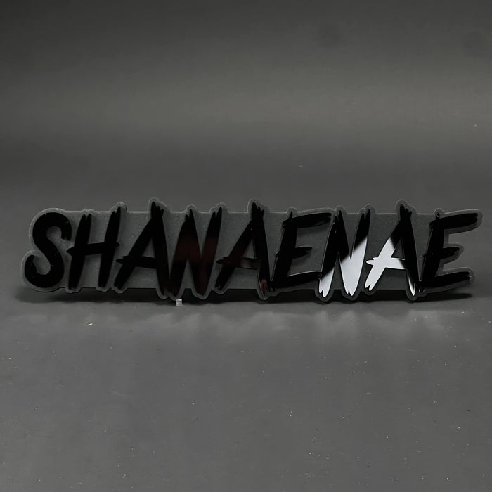 1PC SHANAENAE 3D Acrylic Badge - Car Truck Emblem Fender Tailgate Trunk Sticker