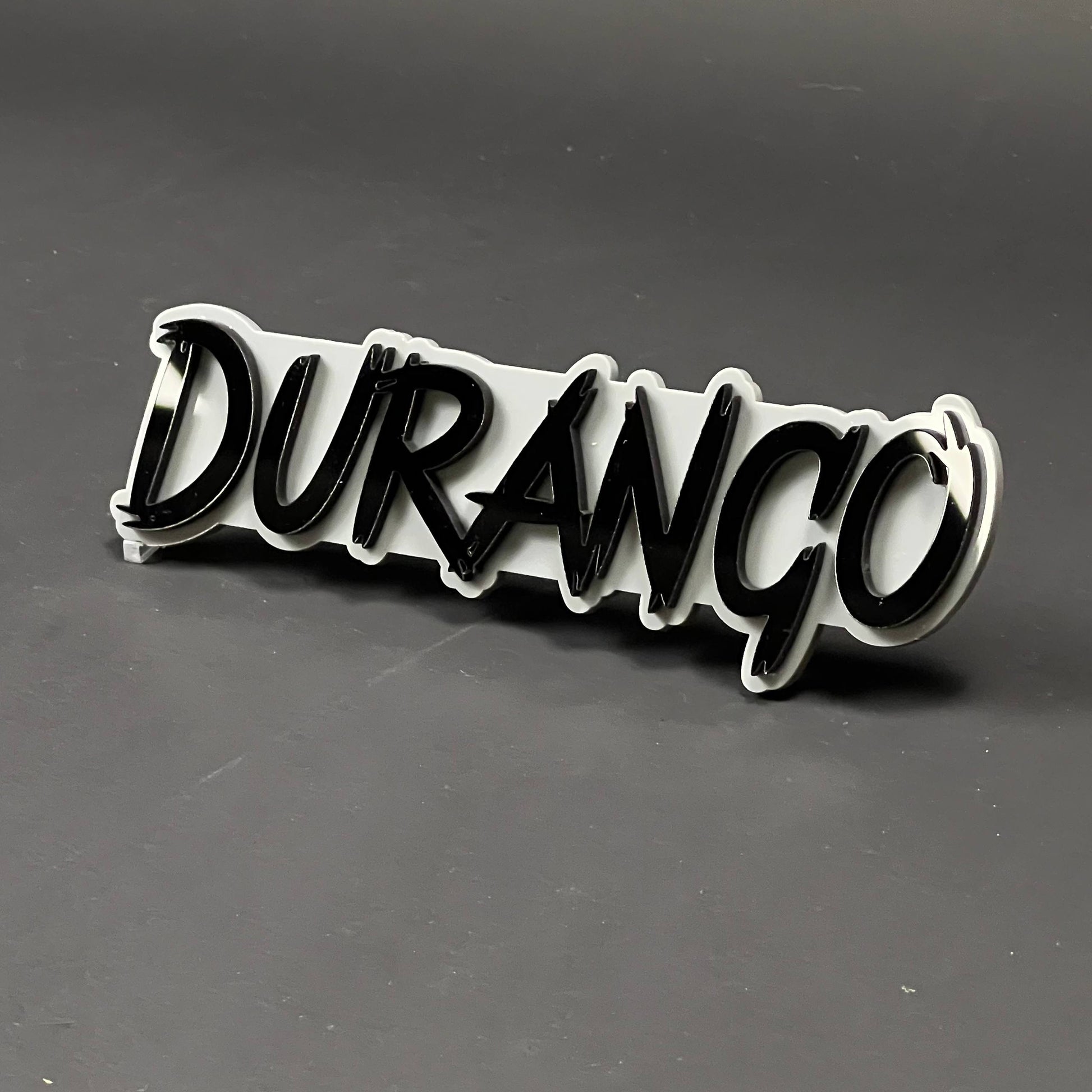 1PC DURANGO 3D Acrylic Badge - Car Truck Emblem Fender Tailgate Trunk Sticker