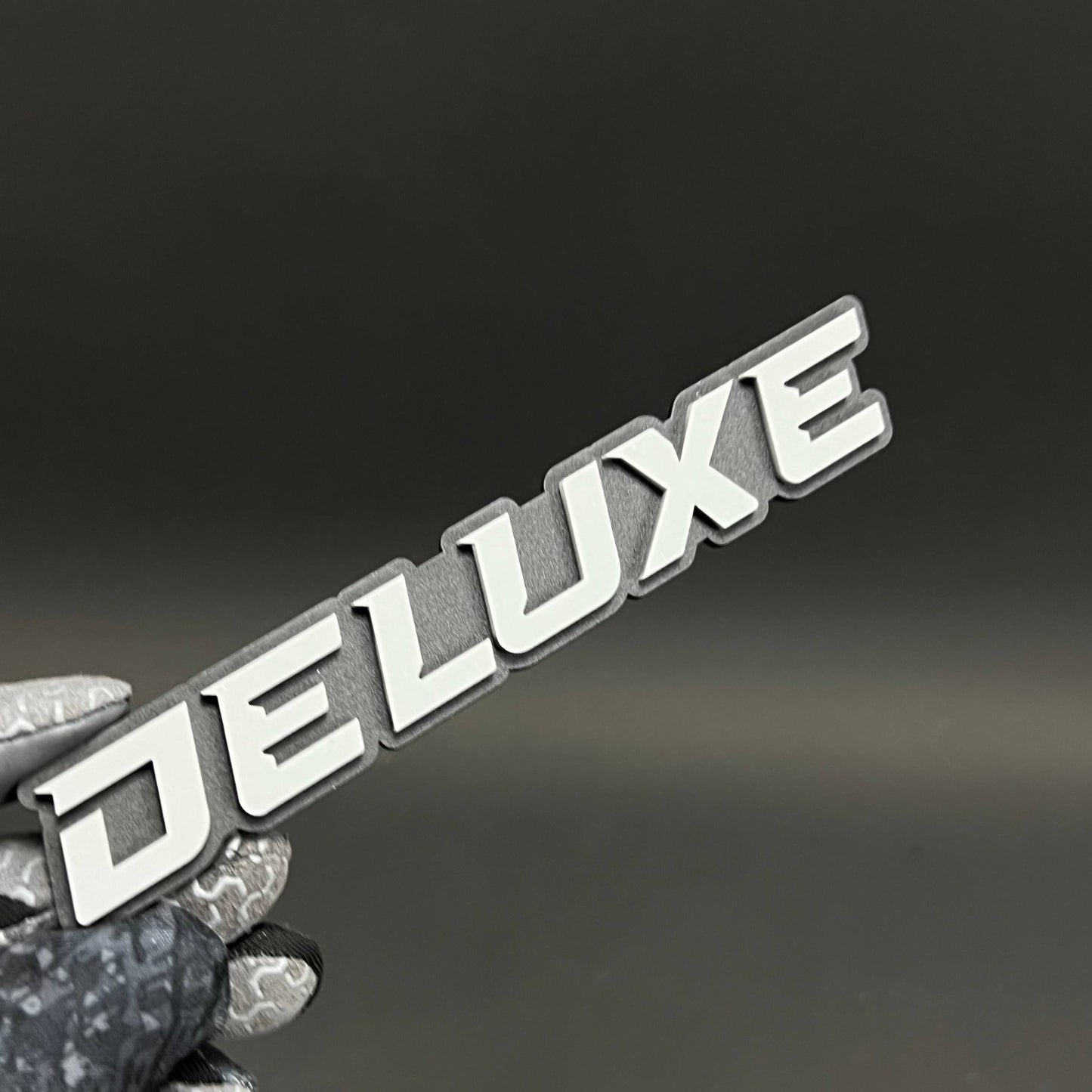 1PC DELUXE 3D Acrylic Badge - Car Truck Emblem Fender Tailgate Trunk Sticker